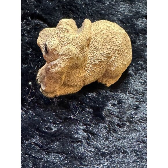 Vintage Stone Critters SC-523 Ear Bunny Figurine Beige Rabbit 1993 - Picture 4 of 7